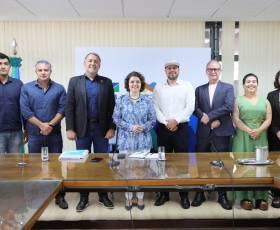 Reunião entre a UnB, Deputado Max Maciel e equipe da Subsecretaria de Terminais do DF